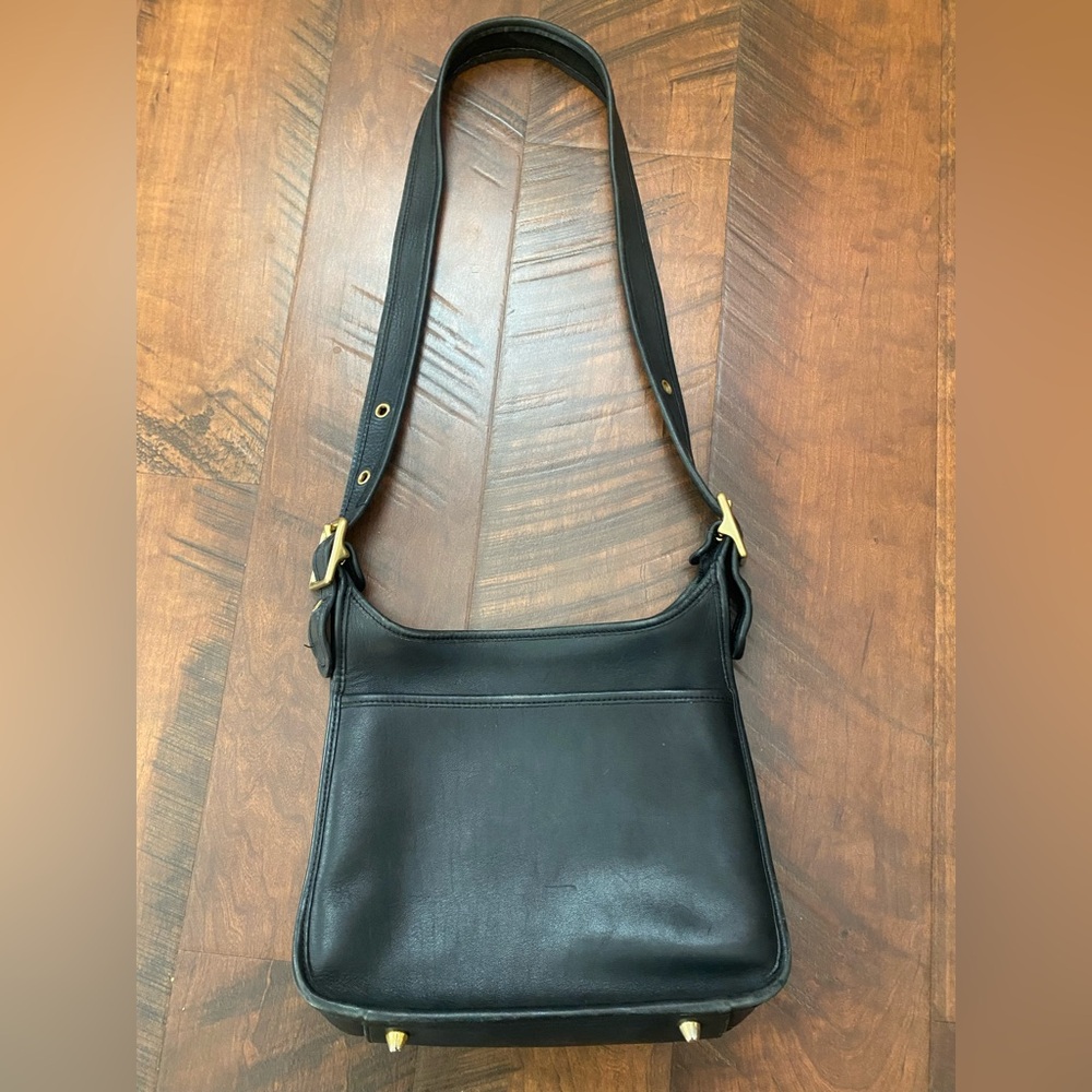 Vintage (from the 90’s) Coach Legacy, black leather bag